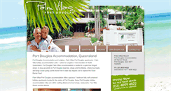 Desktop Screenshot of palmvillas.com.au